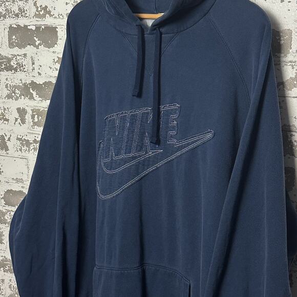 Vintage Nike Hoodie Silver Tag Size XXL Tall ? Big & Tall - Picture 3 of 6